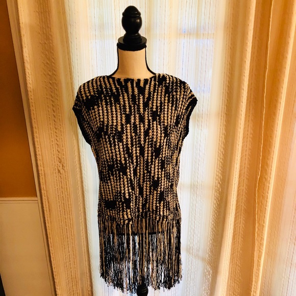 Vince Camuto Tops - 🖤 NWT Vince Camuto Fringe Sweater